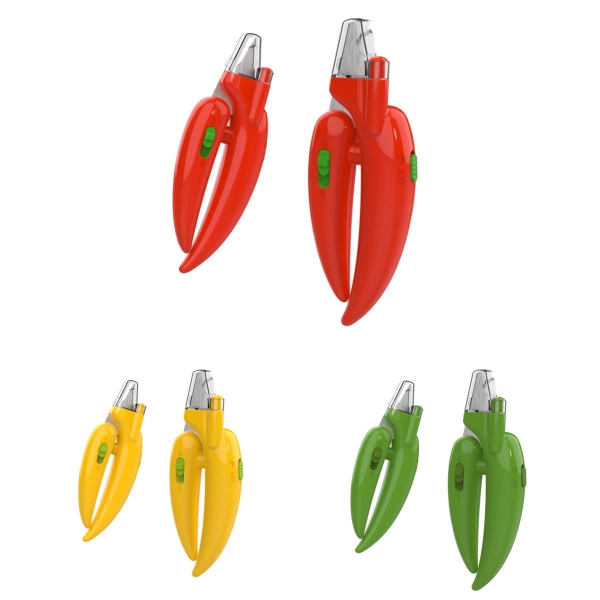 Custom Useful Dogs Cats LED Light Bloodline Pet Nail Clipper 10