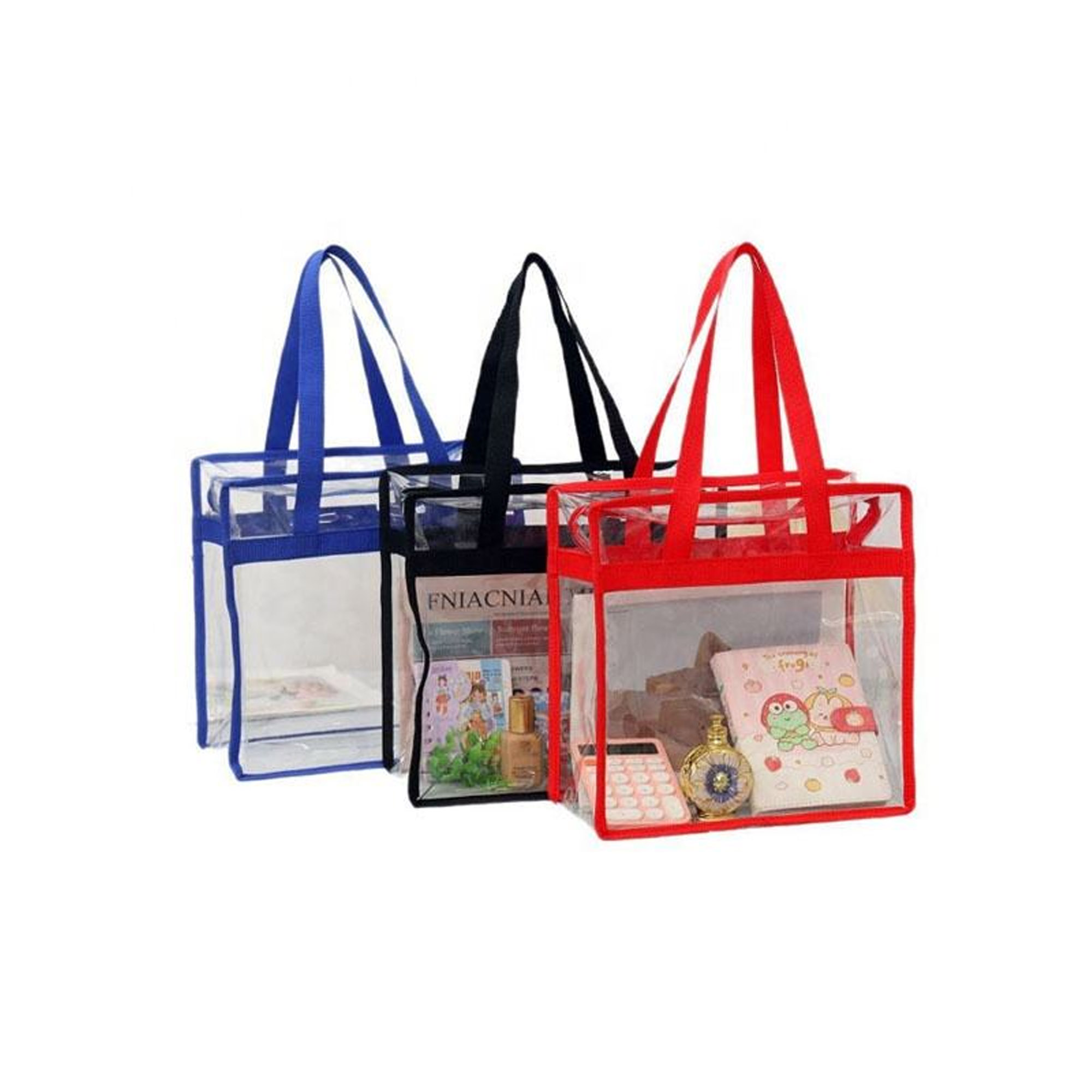 MOQ 20 pcs Custom Pvc Toiletry Bags 5