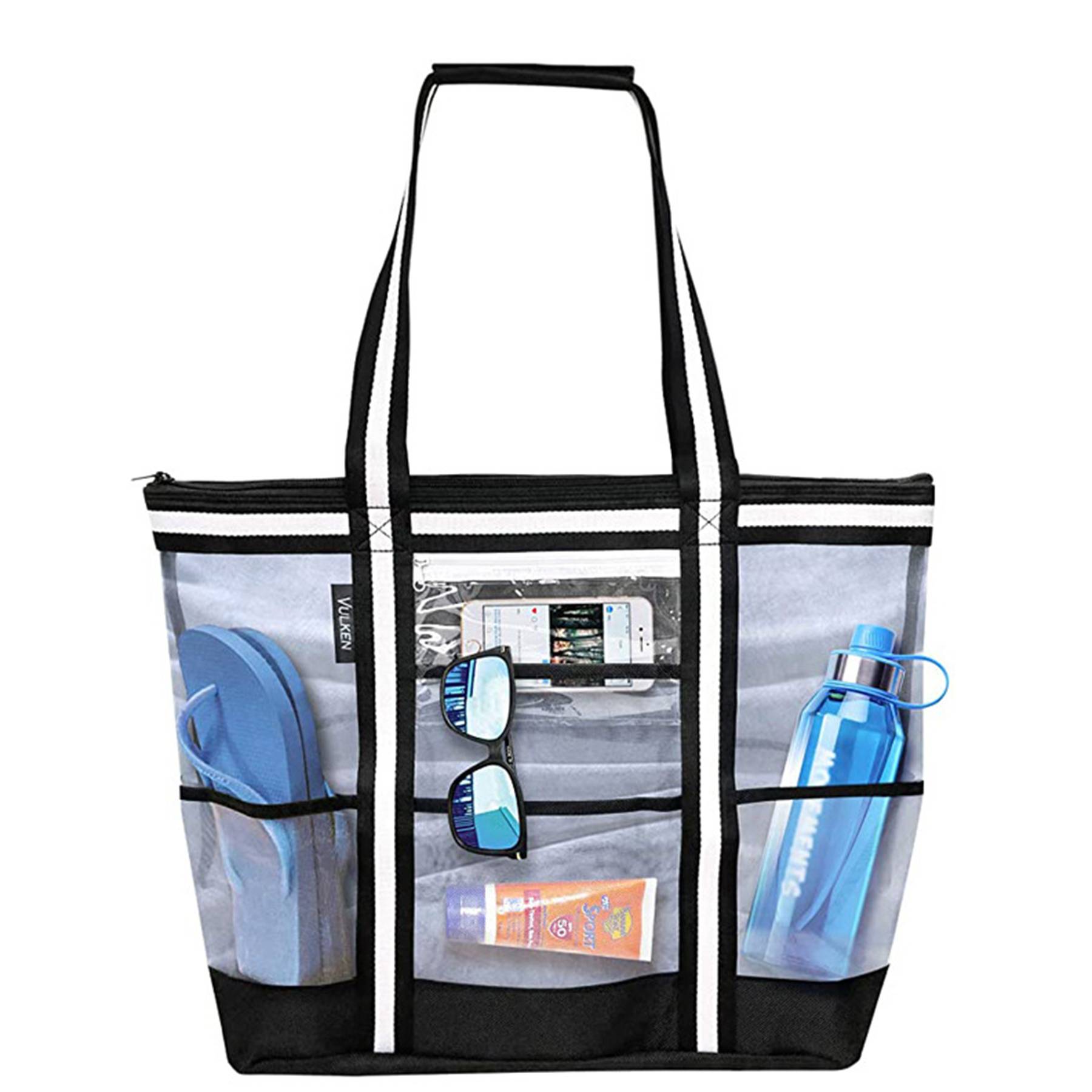 Oxford Extra Large Mesh Beach tote Bag 2