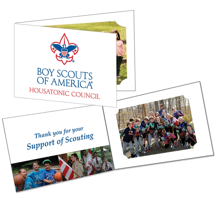 Photo Holder Card - 7.875" x 5.25" Landscape Orientation 1