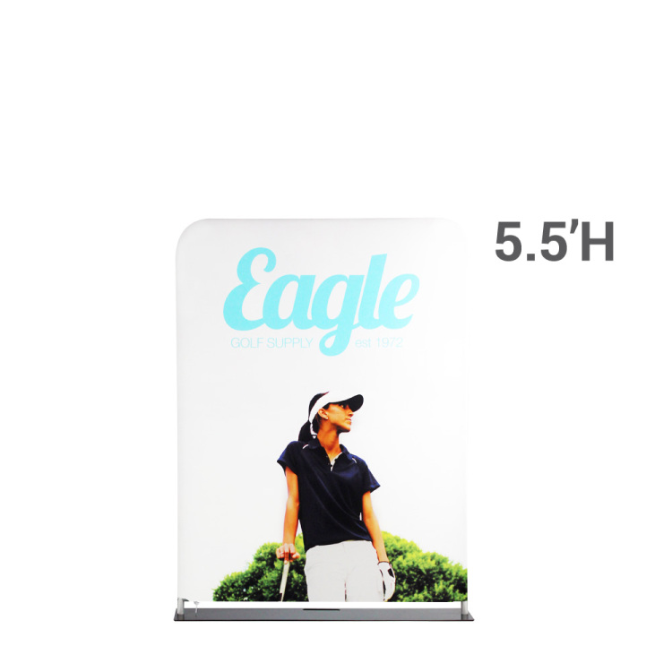 Tube-style Banner 4ft. Base x 5.5ft. Double Sided