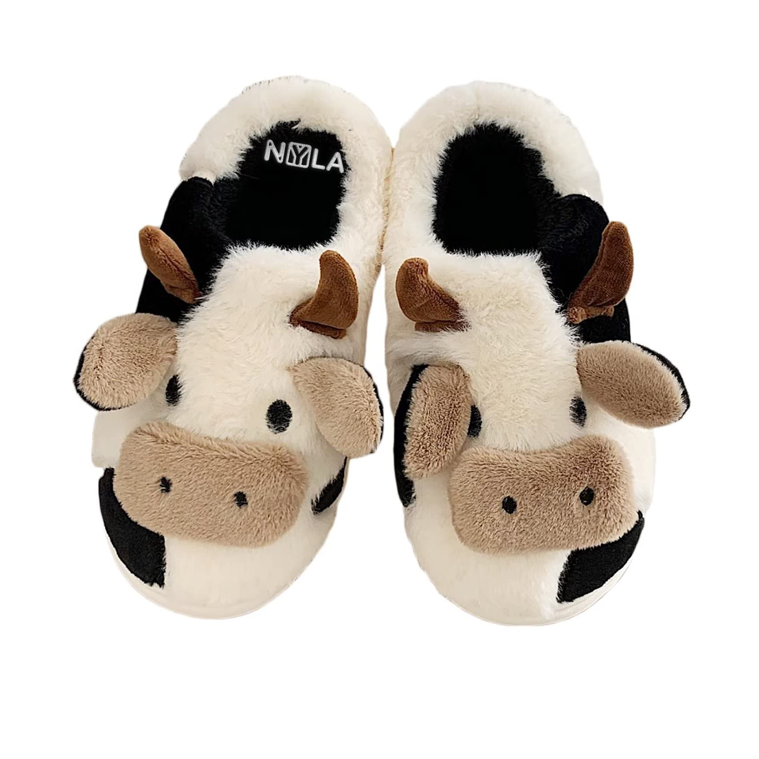 Cartoon Cow Cotton Slippers 7