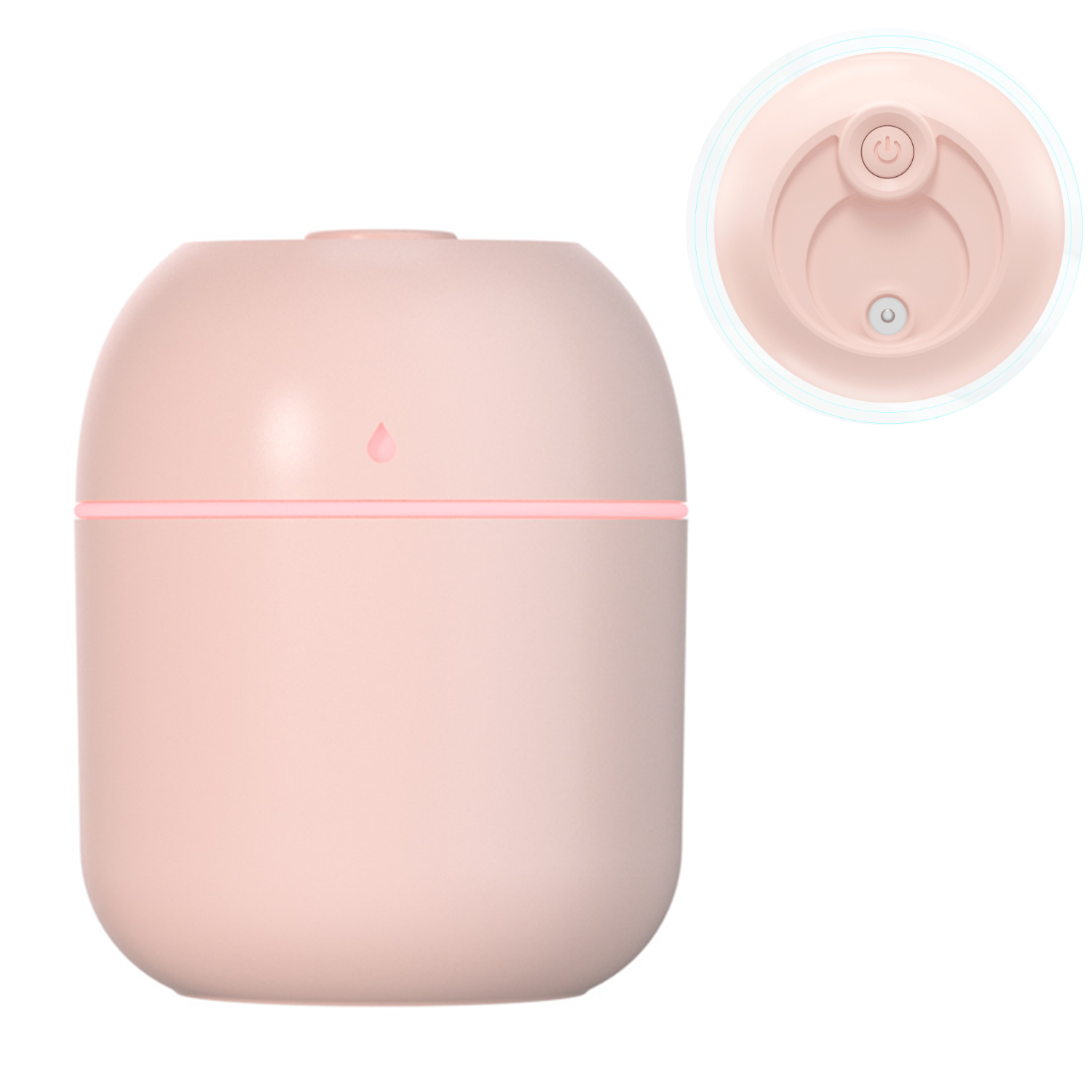 Compact Portable Silent Humidifier for Home Office 5