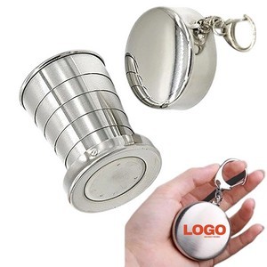 8.5oz Stainless Steel Folding Cup 8