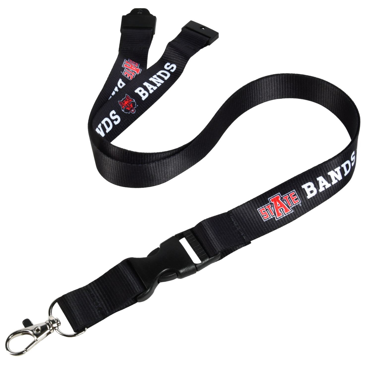 3/4" Polyester Full color Lanyards with Buckle Release 1