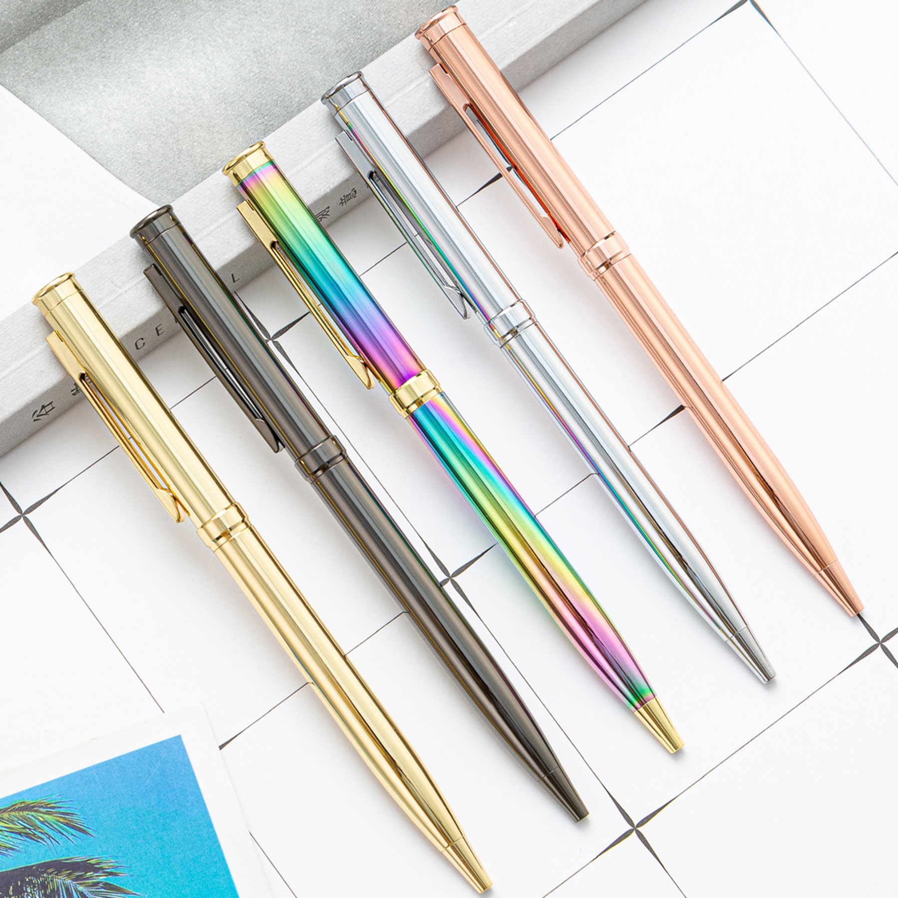 Promtional Metal Retractable Ballpoint Pen 2
