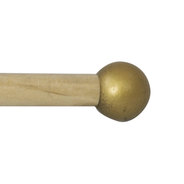 14/16" Diameter Wood Ball Top 1