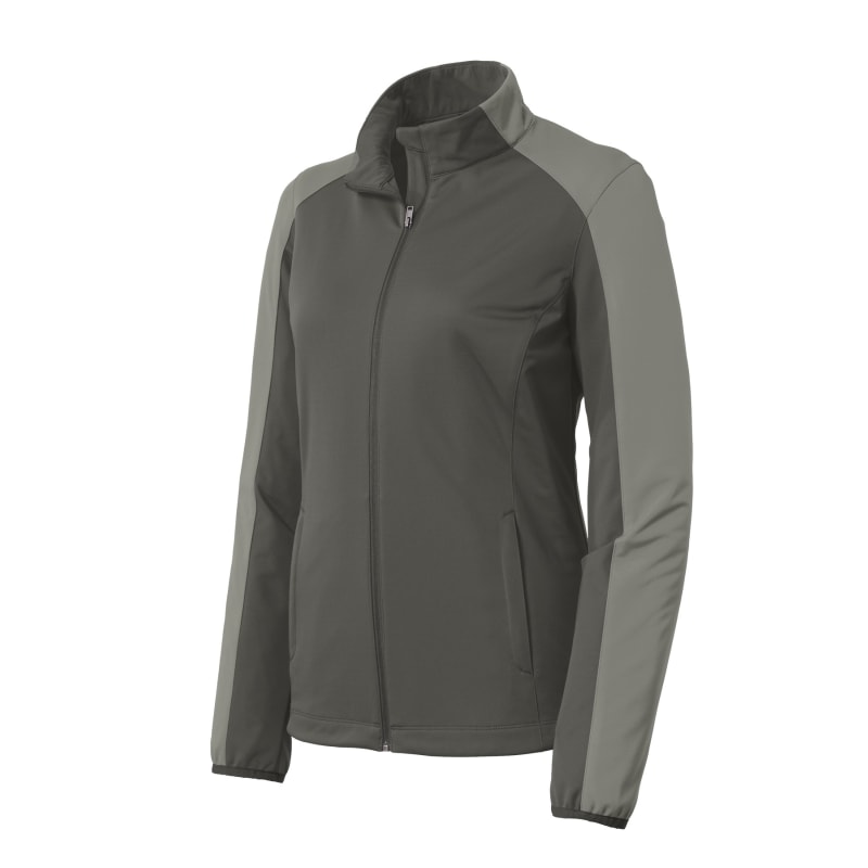 Port Authority Women's Active Colorblock Soft Shell Jacket. 17