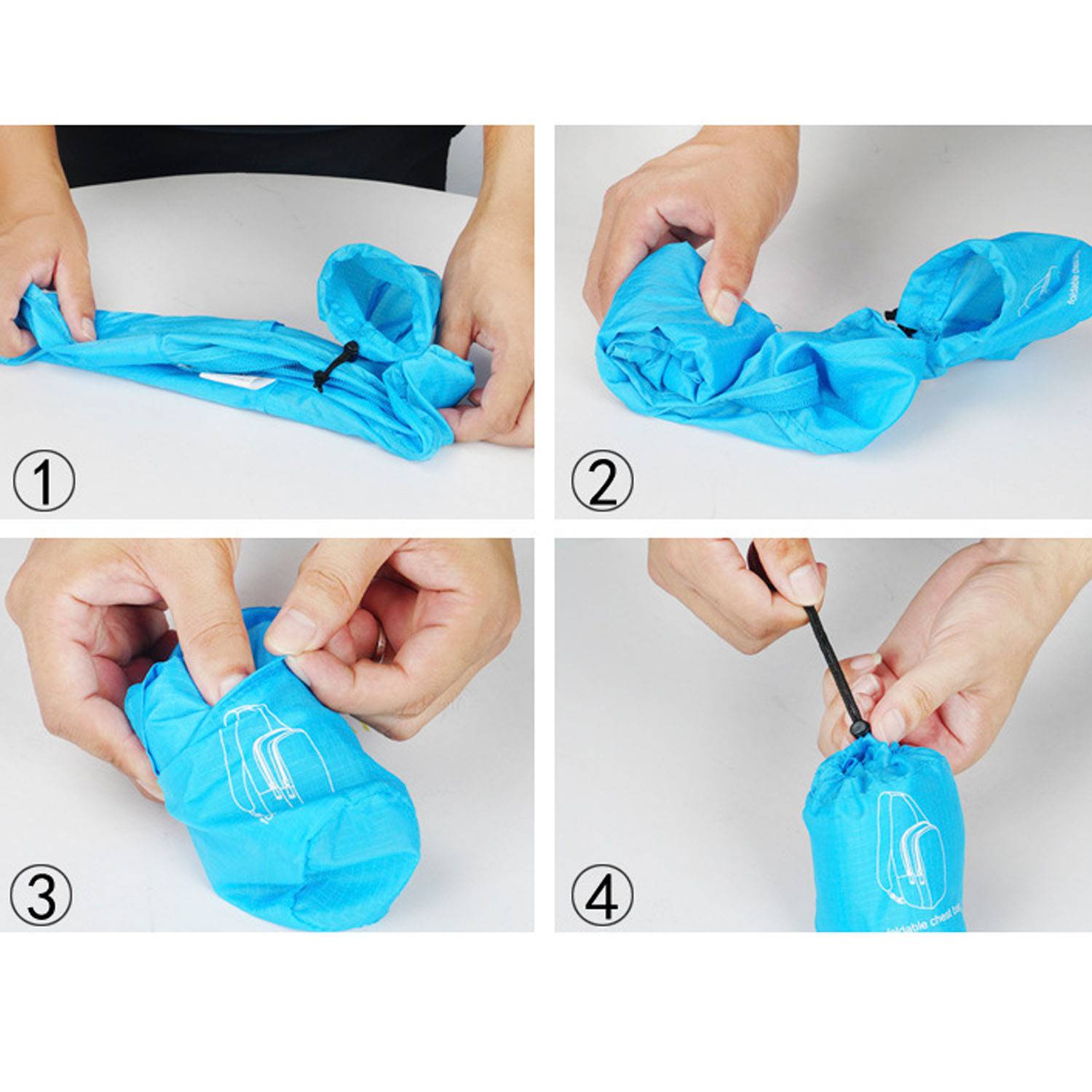 Polyester Portable Foldable Chest Sling Bag 10