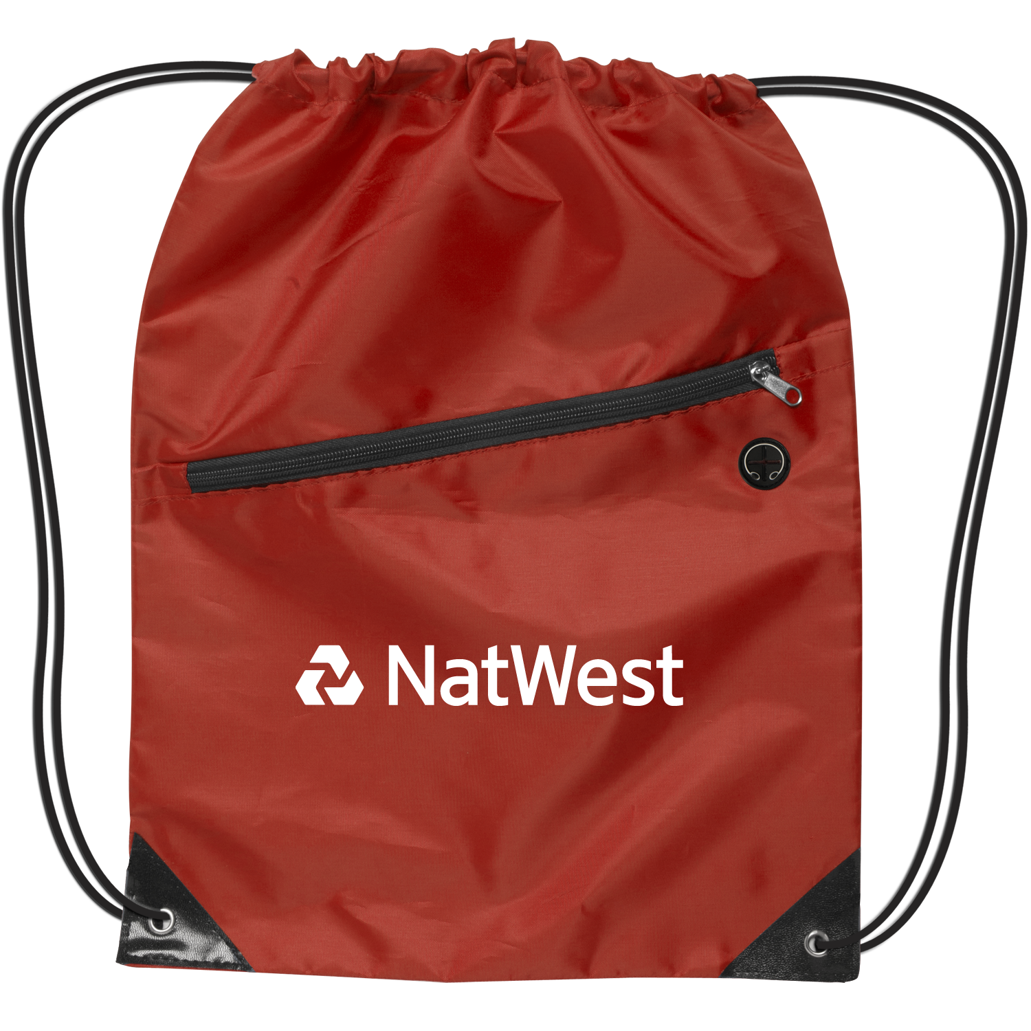 Drawstring Backpack w/ Zipper 5