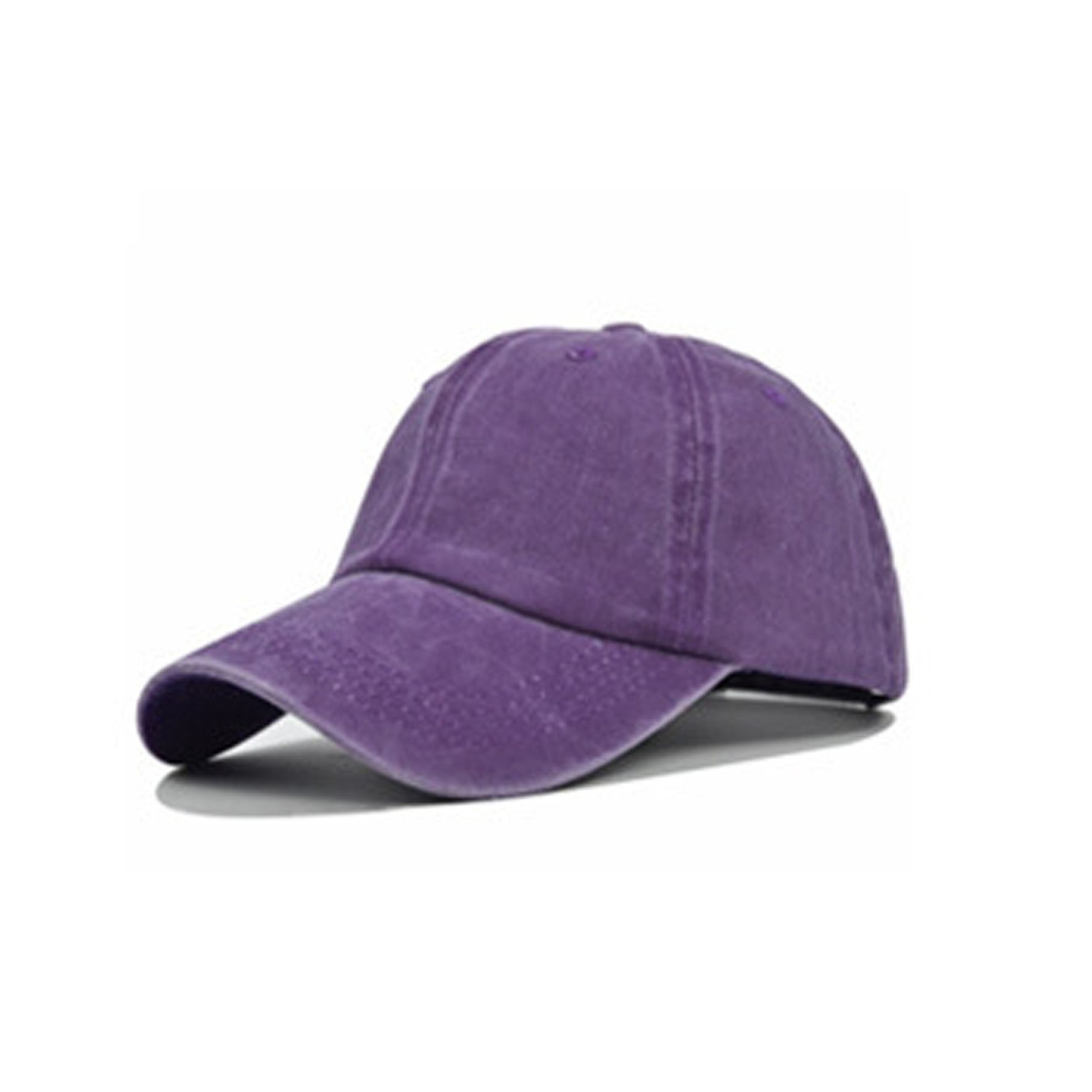 Washed Denim Baseball Cap 7