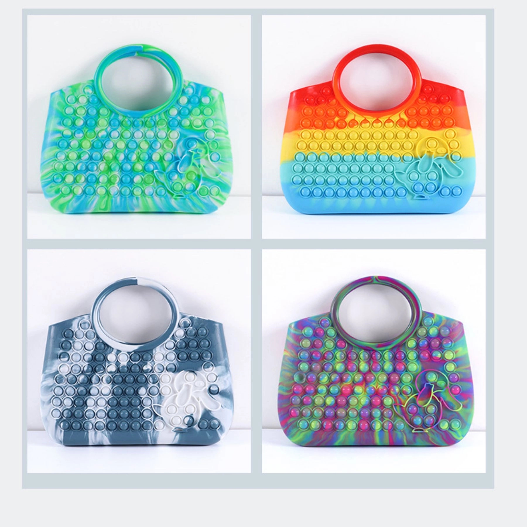 Duck Silicone Fidget Pop Handbag 2