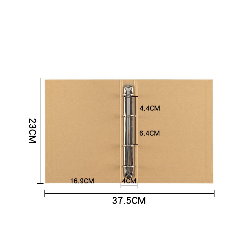 Portable Paper Looseleaf File Folder 3