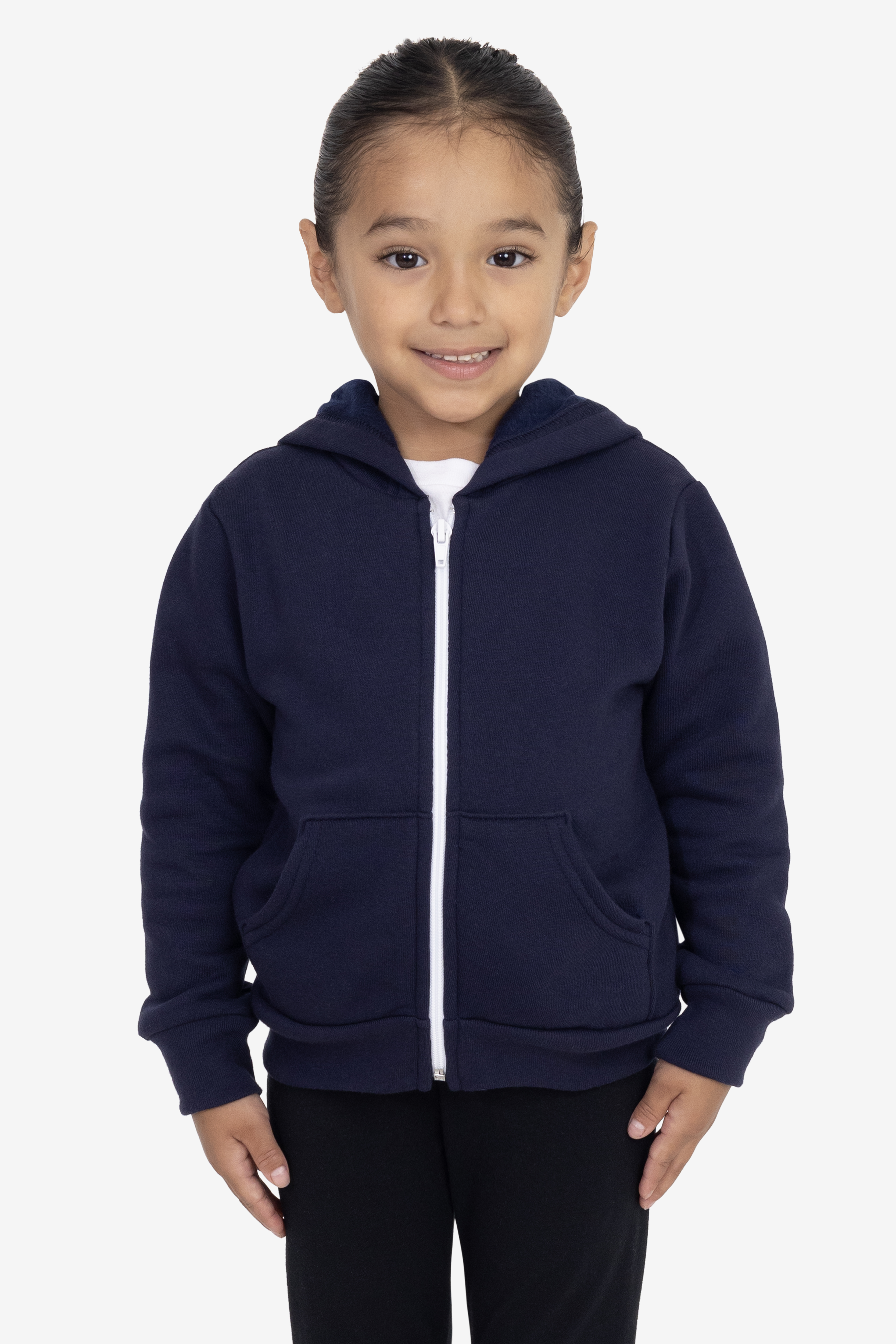 TODDLER POLY COTTON ZIP HOODY 4