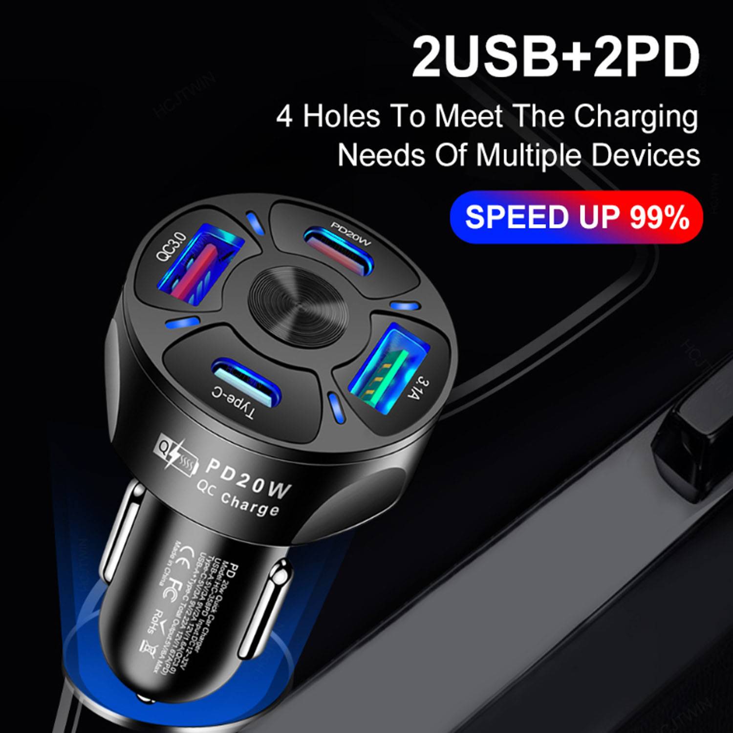 Car Charger Adapter 4