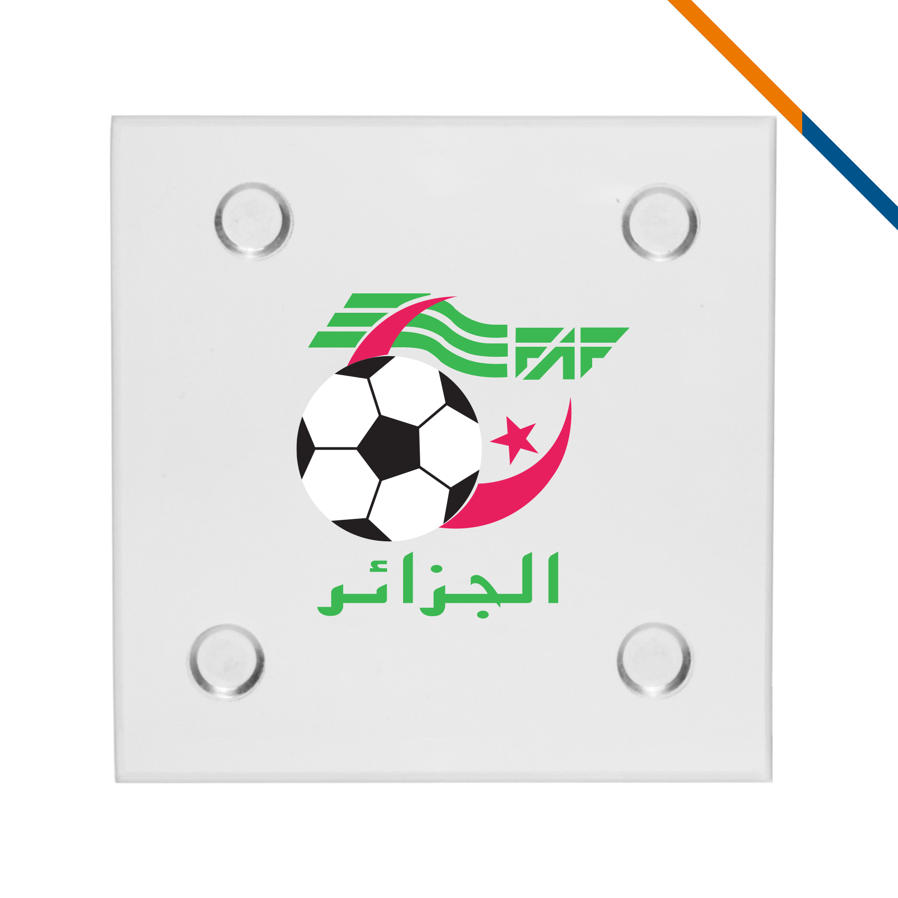 Monkia Square Glass Coaster 3