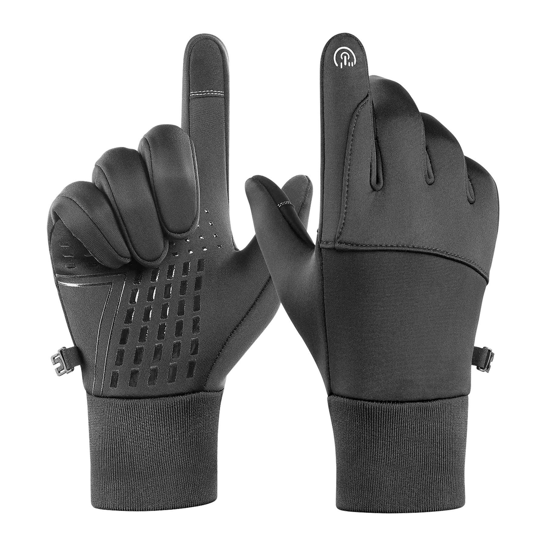 Winter Warm Touch Screen Waterproof Cycling Gloves 4