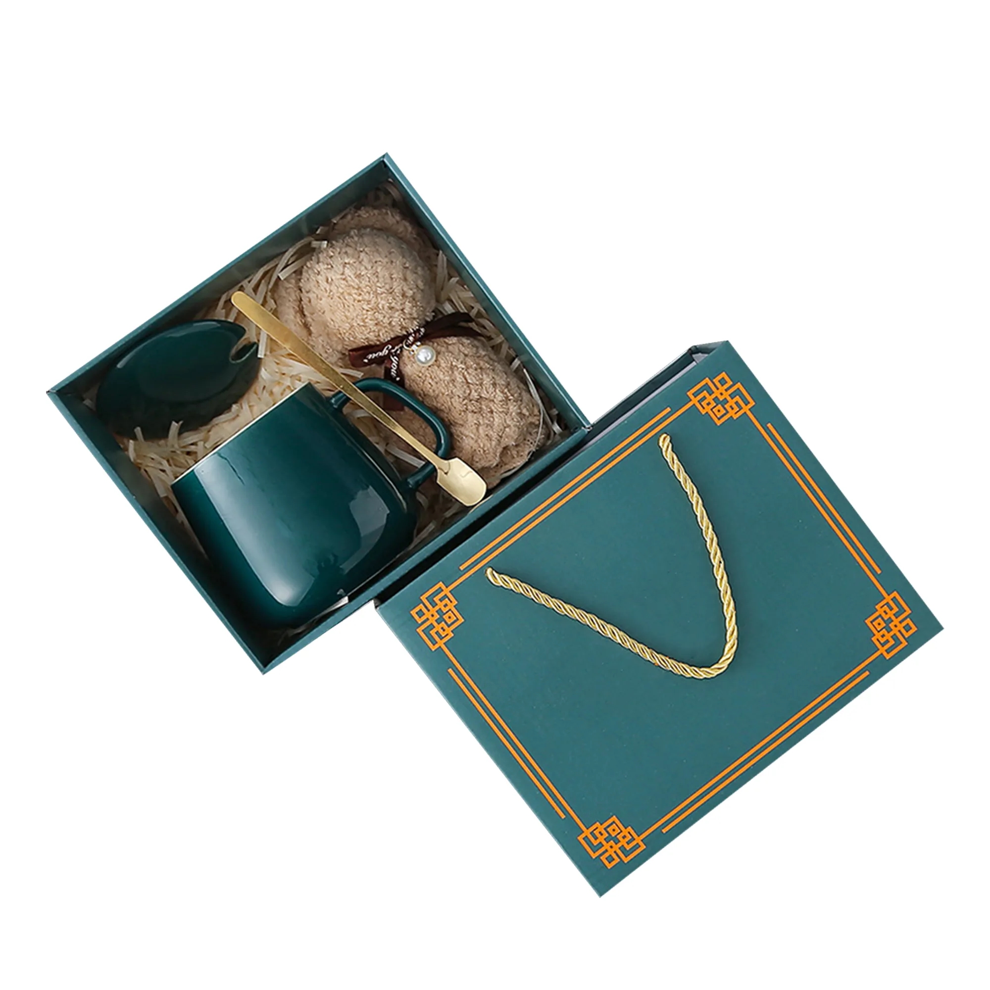 Premium Mug Teddy Bear and Blanket Gift Set 2