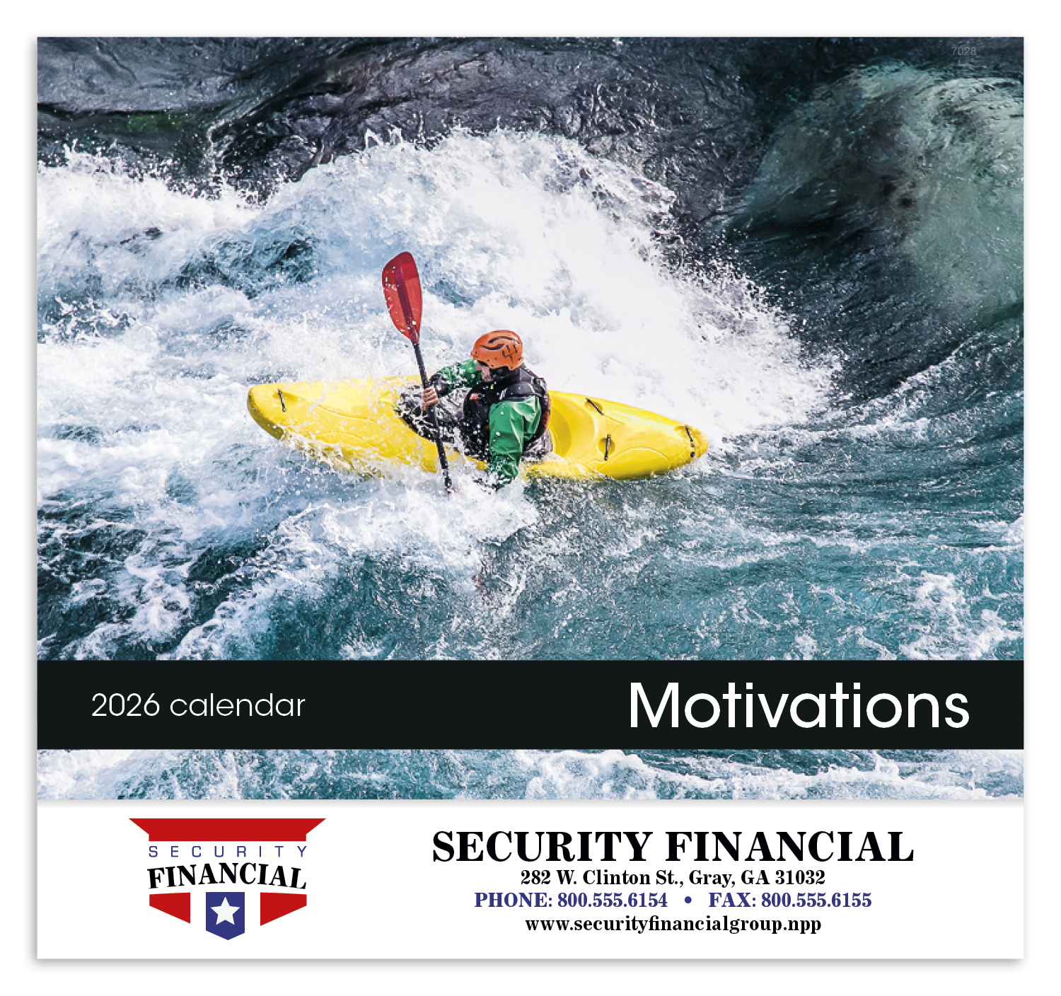 Good Value™ Motivations - Stapled Calendar 14