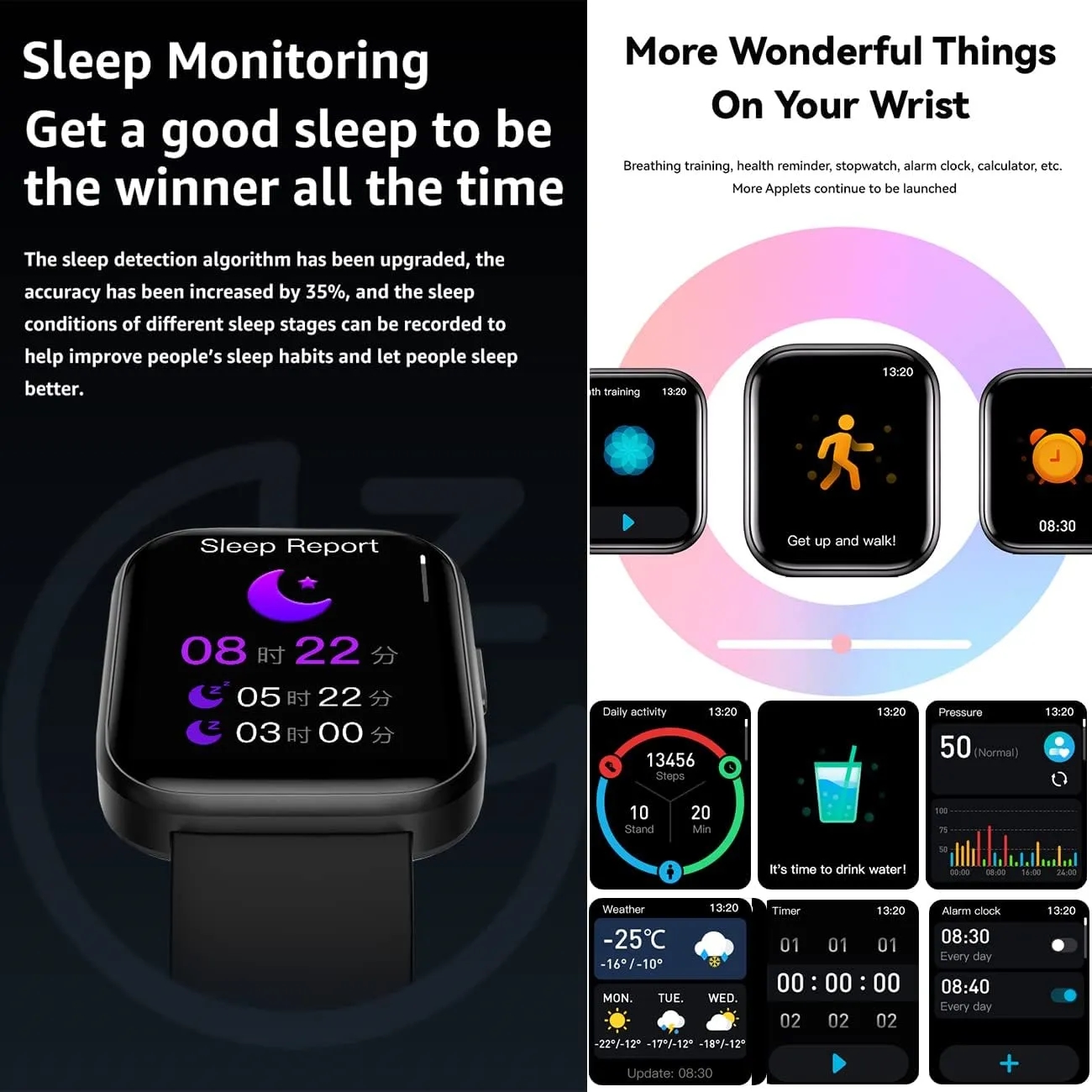 Answer Make Calls Smart Watch 3