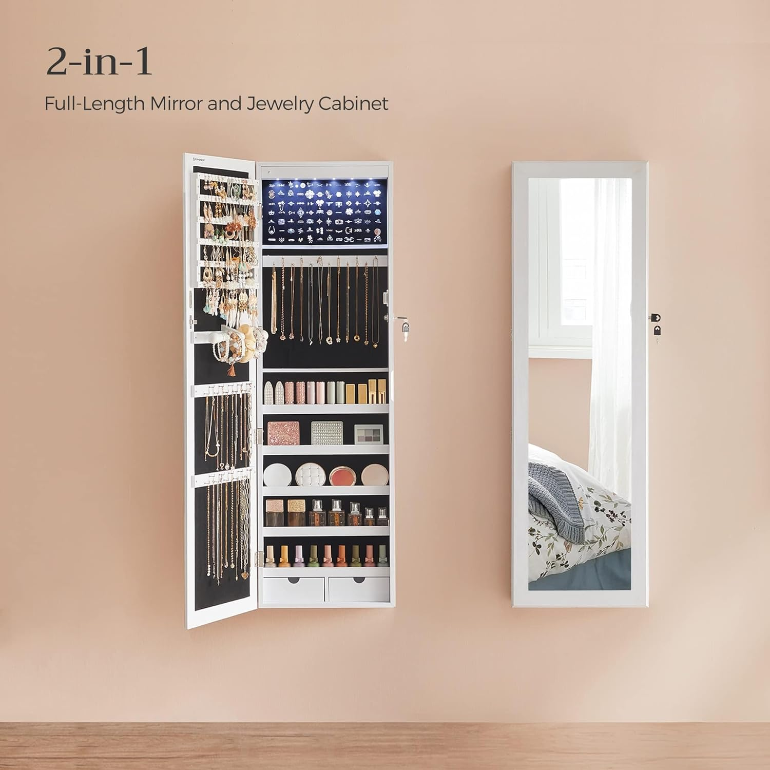 Mirror Jewelry Cabinet 5