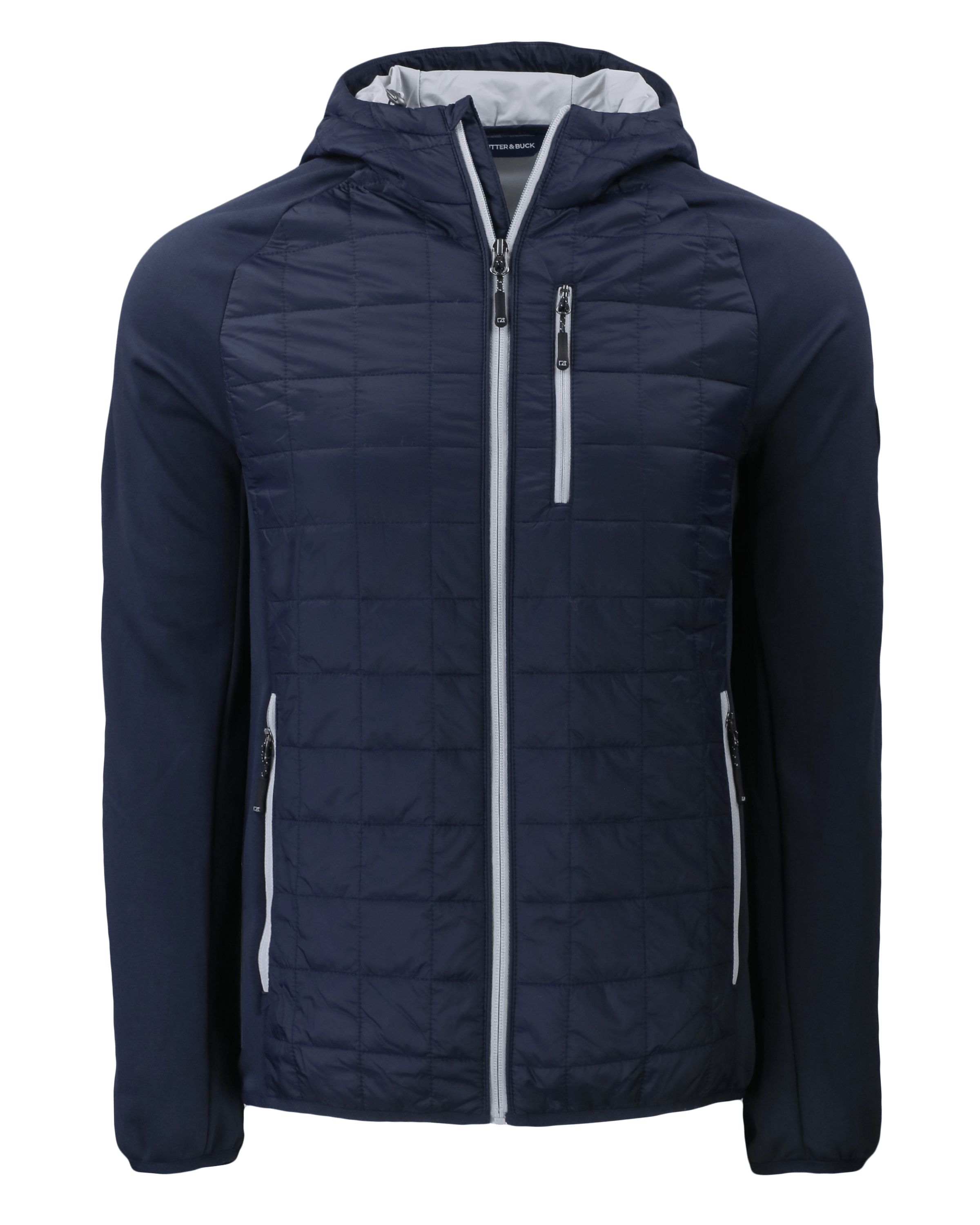 Cutter & Buck Rainier Primaloft Mens Eco Full Zip Hybrid Jacket 6