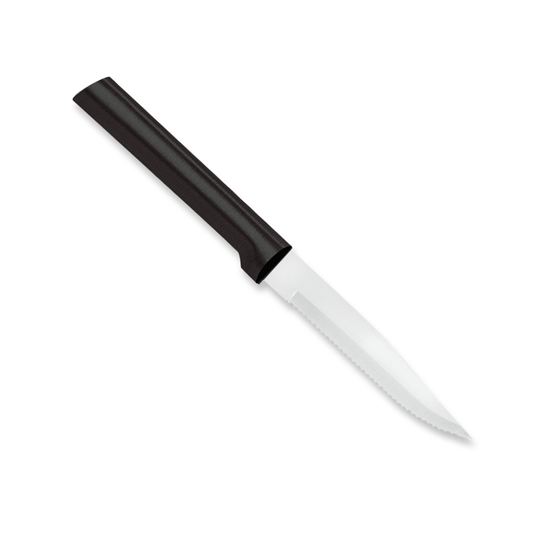 Serrated Steak Knife w/Black Handle 2