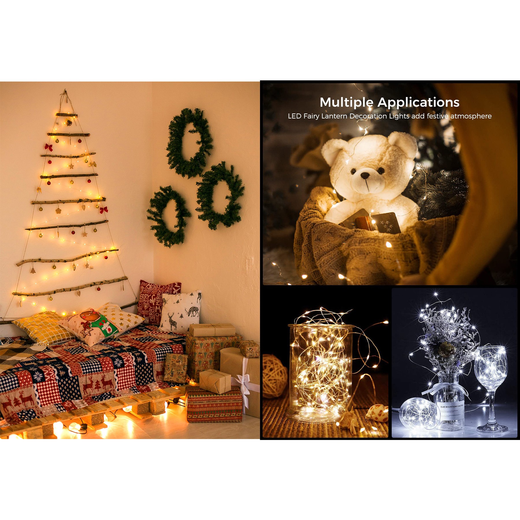 Led Fairy Lights 2Aa Battery Operated String Lights 4