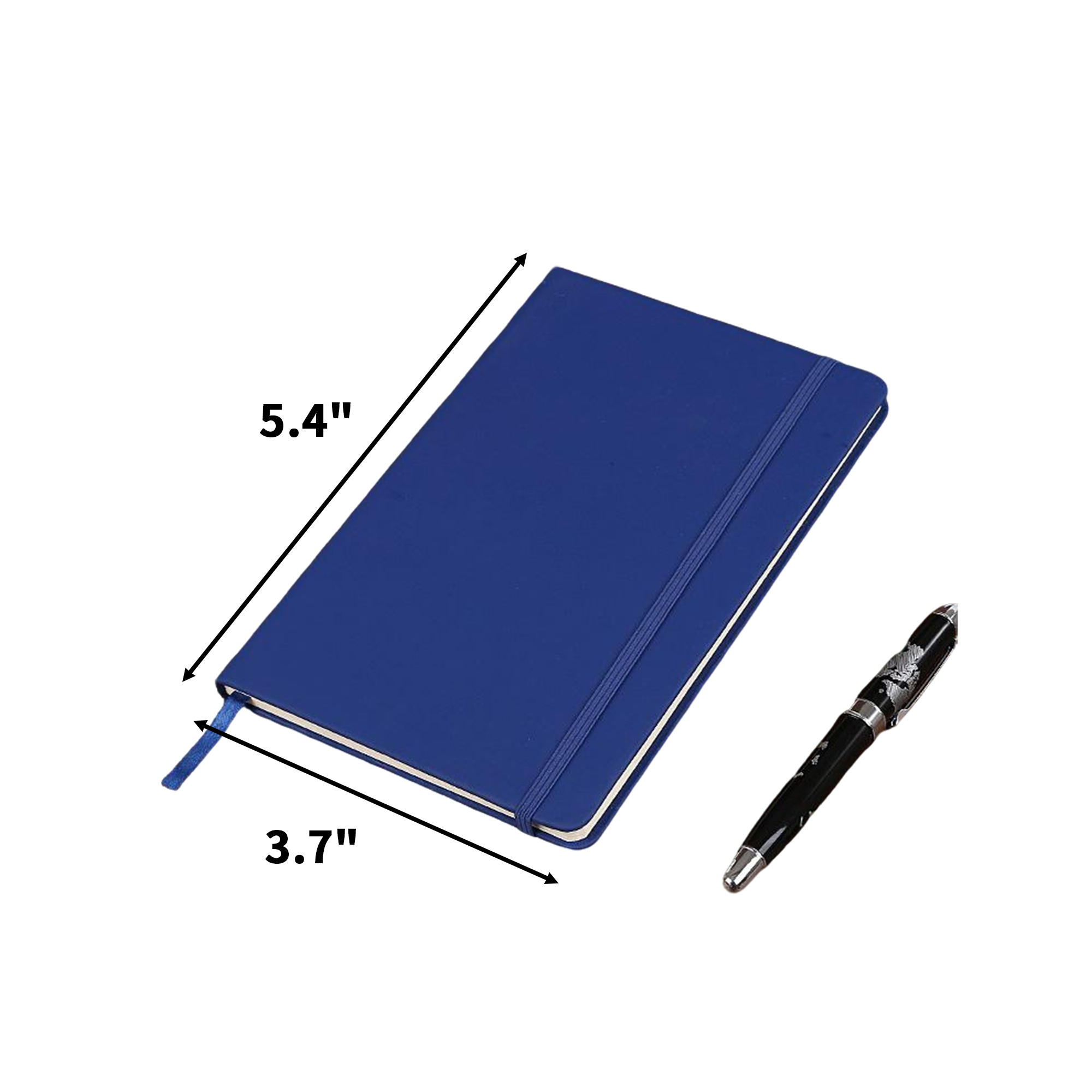 A6 Lined Notebook With Elastic Band Ribbon 1