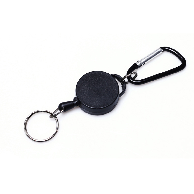 Retractable Badge Reel with Key Chain 6