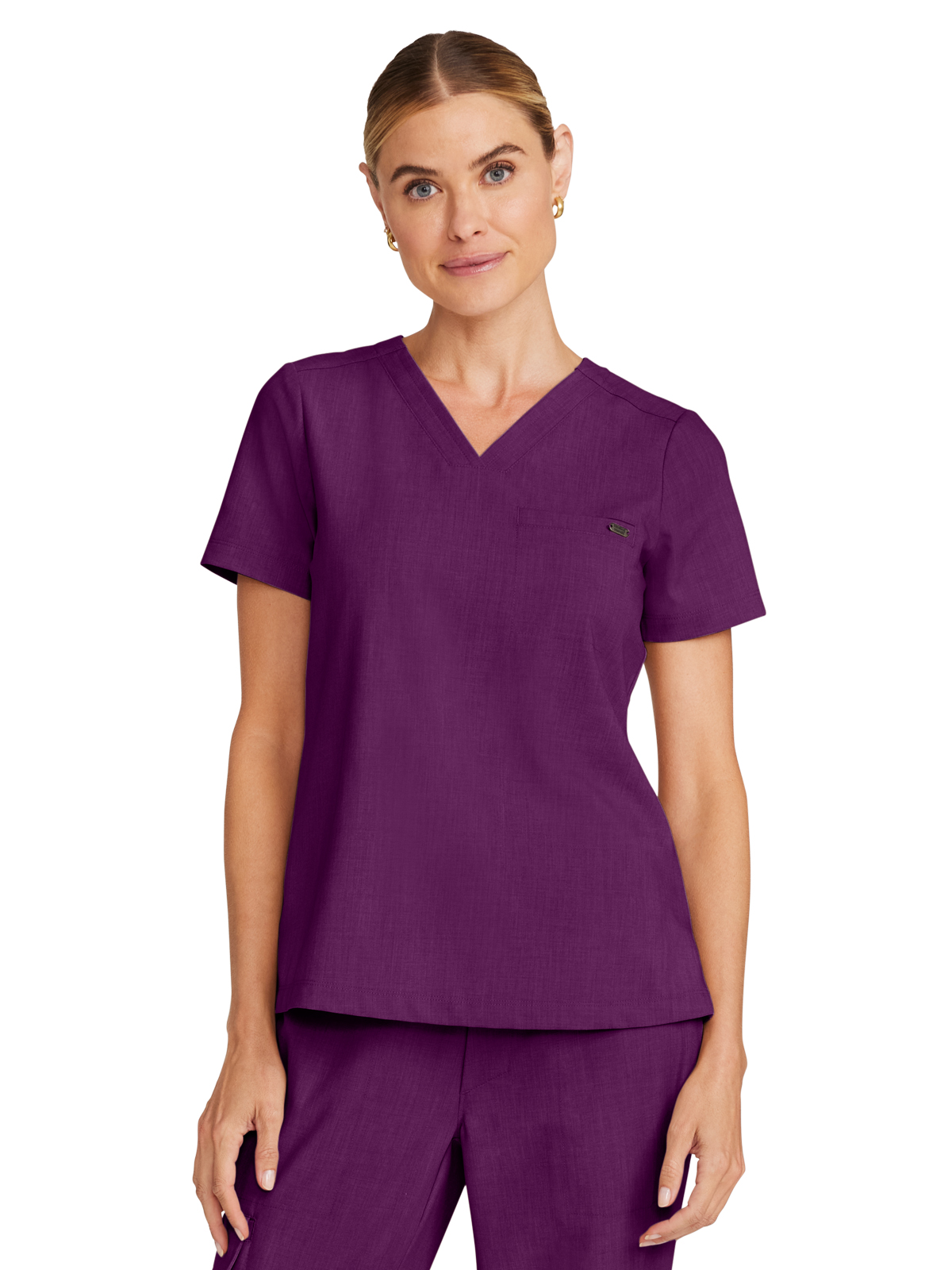 Healing Hands - HH Quest - Women's 1-Pocket V-Neck Top 24