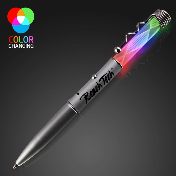 Spiral Promotional Multicolor Light Pens 1