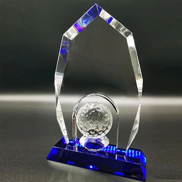 Crystal Diamond Shaped Golf Awards 2