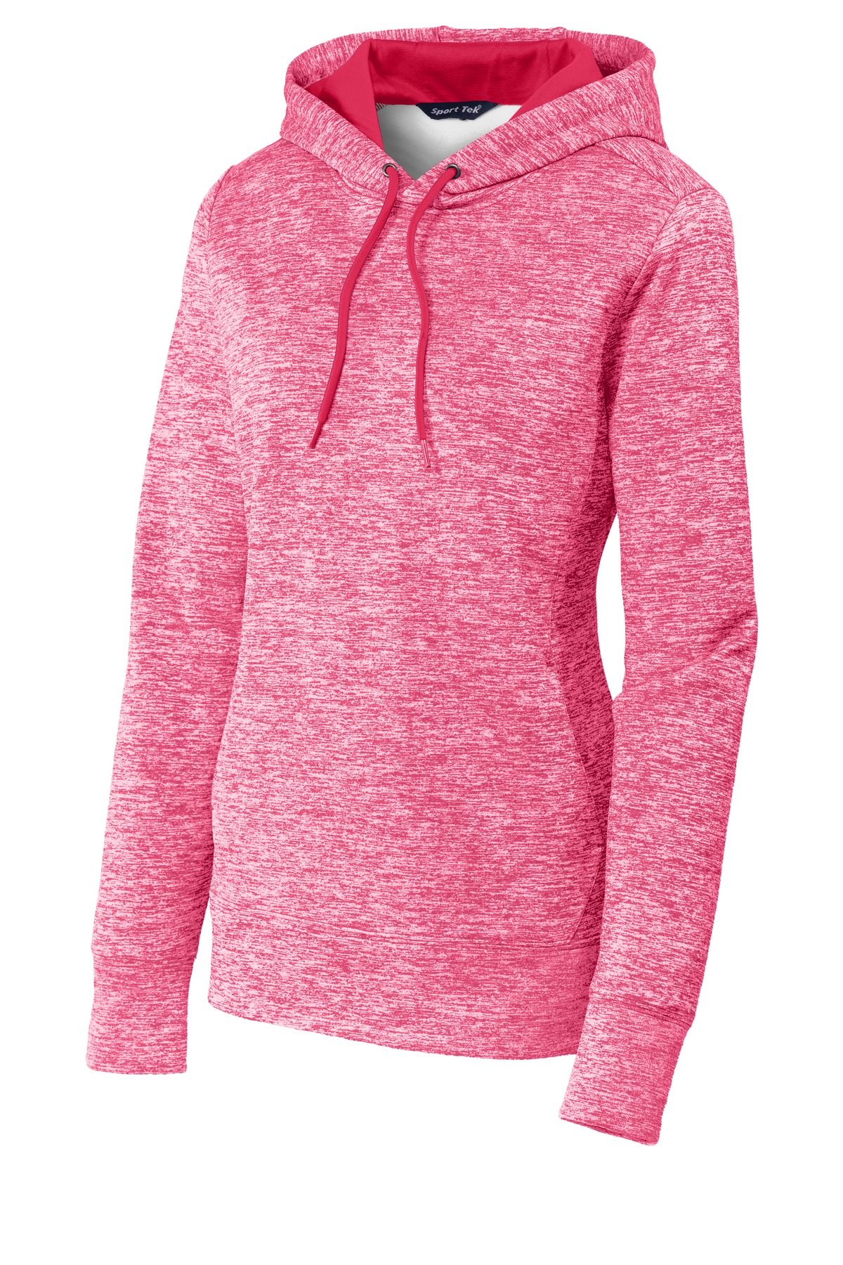 Sport-Tek Women's PosiCharge Electric Heather Fleece Hooded Pullover. LST225, custom hoodie or sweatshirt with logo imprint 15