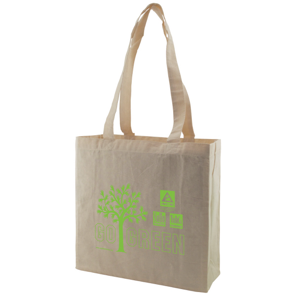 Cotton Tote, custom tote bag with logo imprint 3