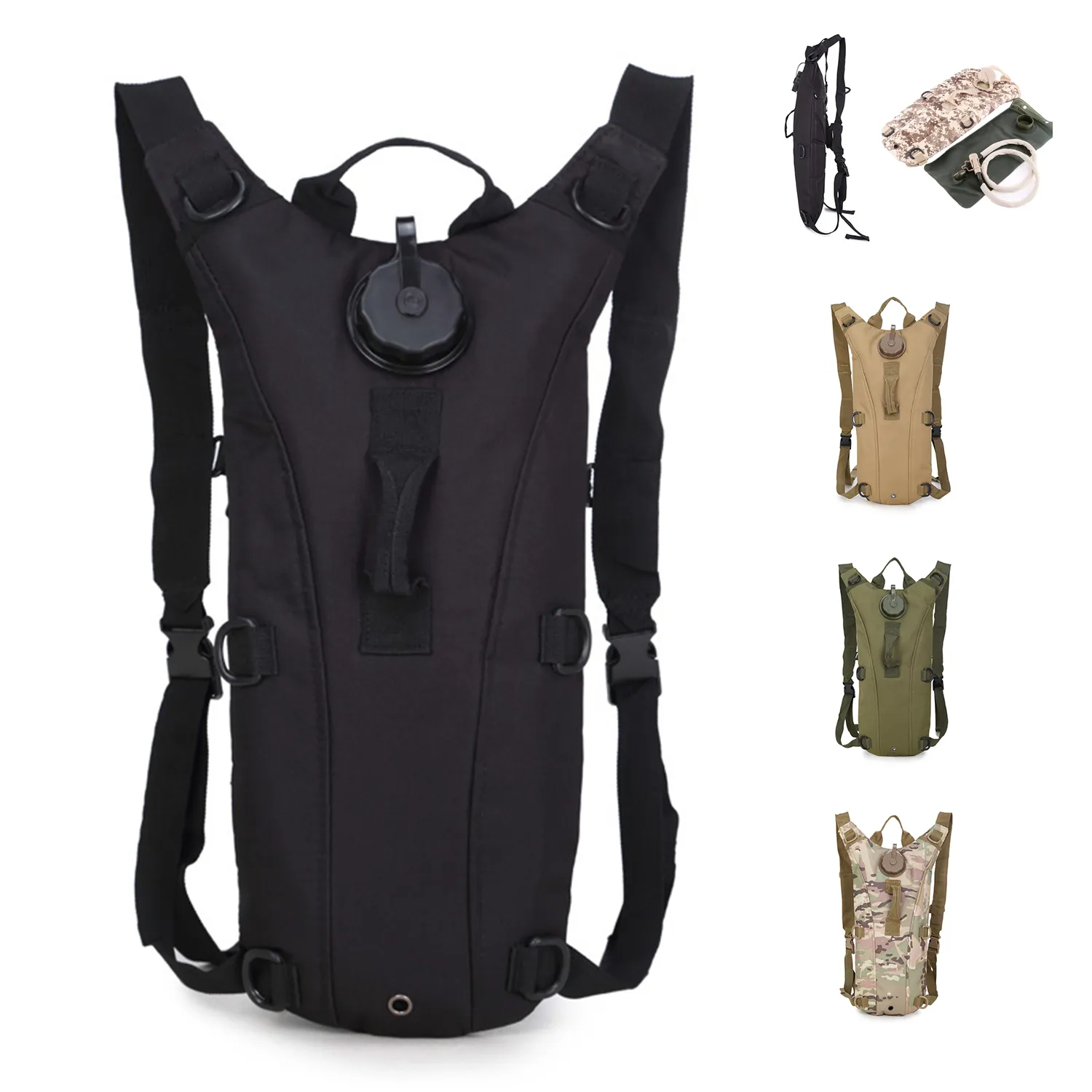 Tactical Backpac With Water Bag 2
