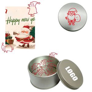 Santa Claus Shaped Paper Clips with Tin Box 4