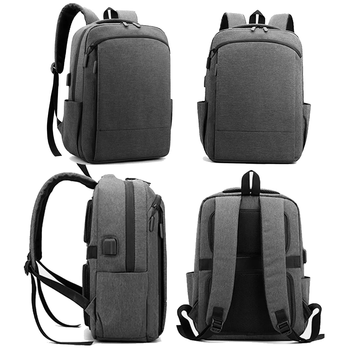 Business Anti Theft Slim Durable Backpack With Charging Port 6
