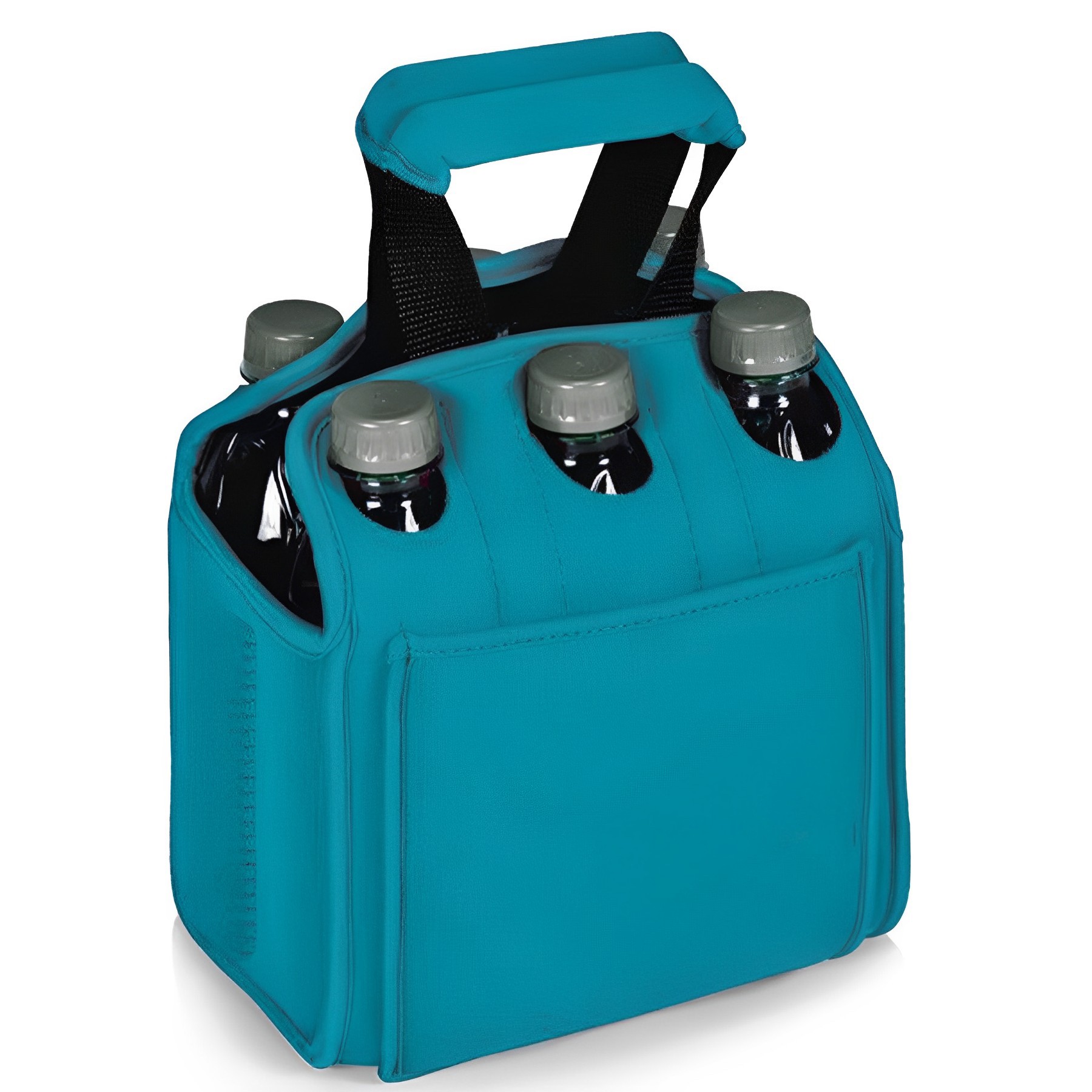 Imprinted Neoprene Six-Pack Tote Coolers 8