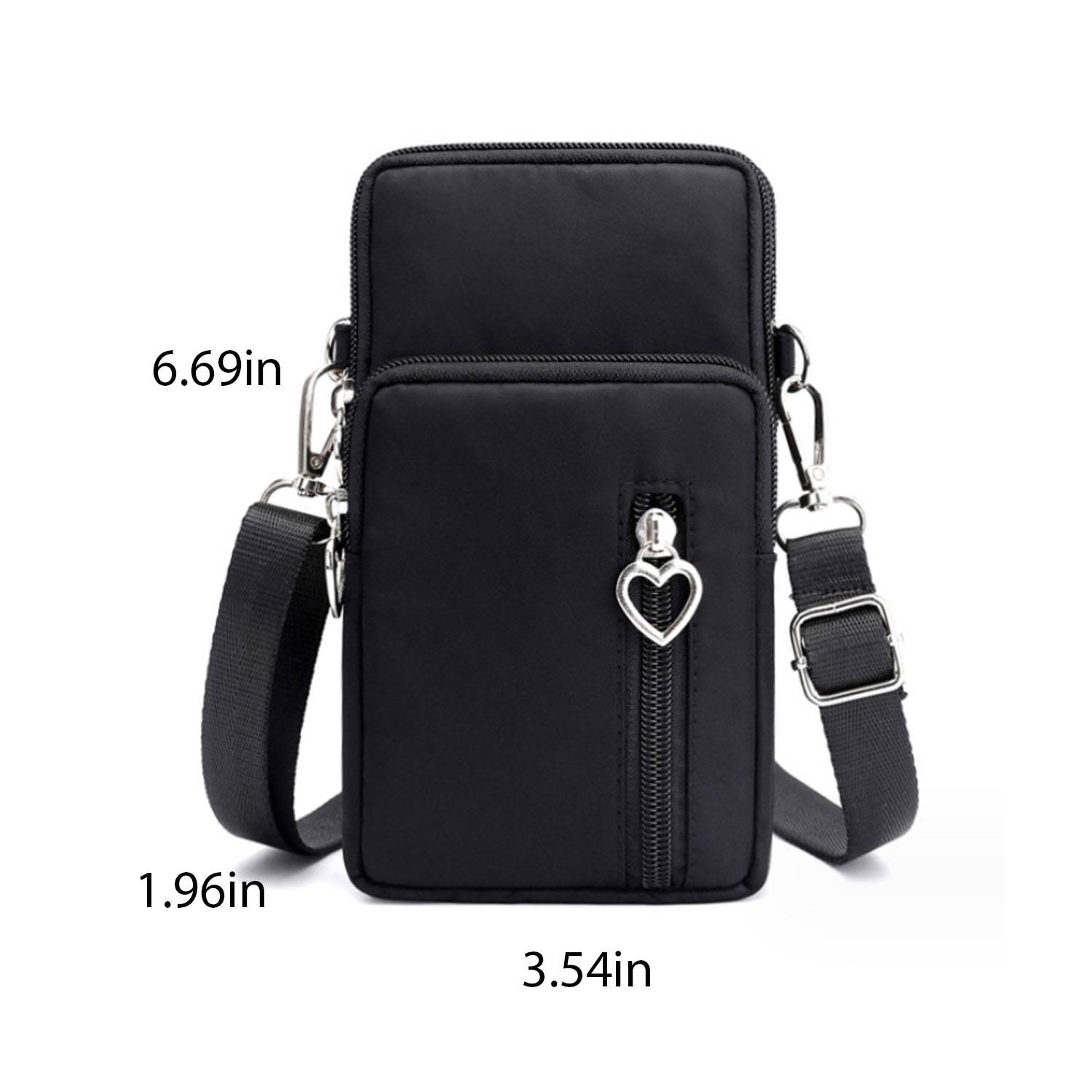 Nylon Mini Phone Crossbody Bag 3