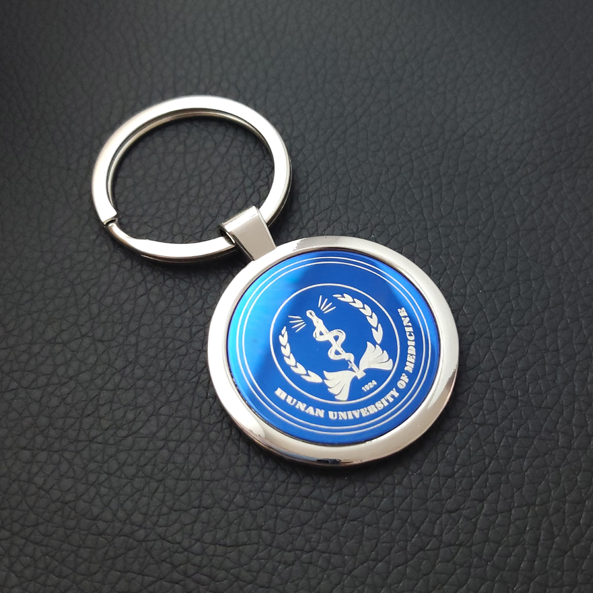Round Metal Key Chain 2