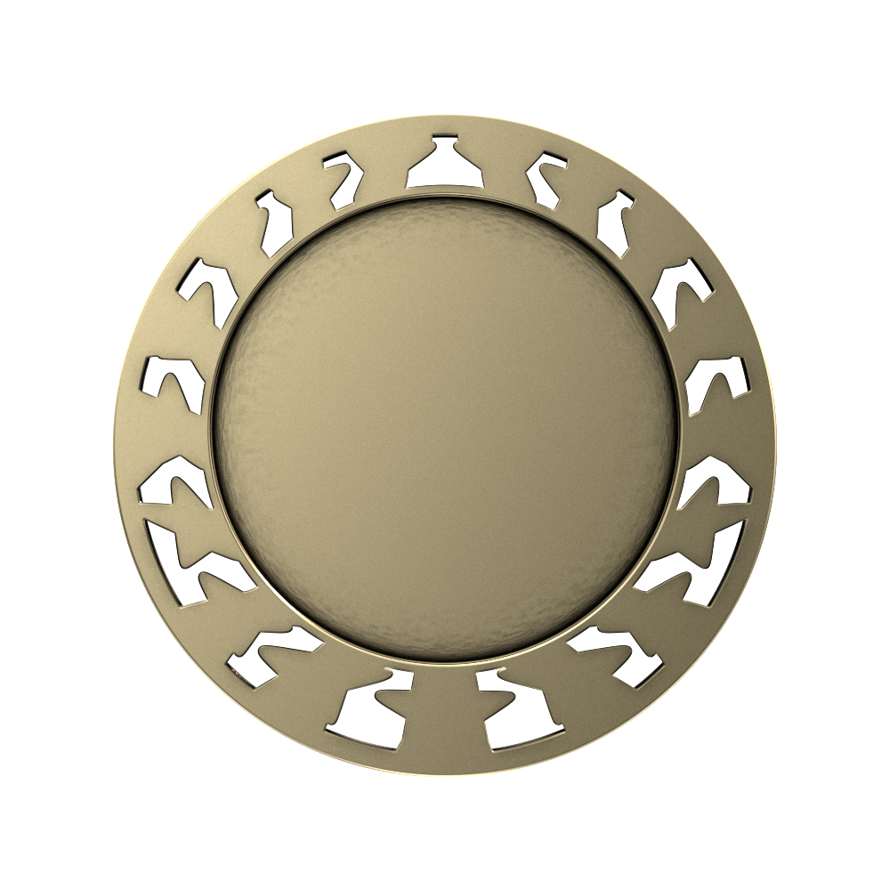 Volleyball Star Medallion (2-1/2") 4