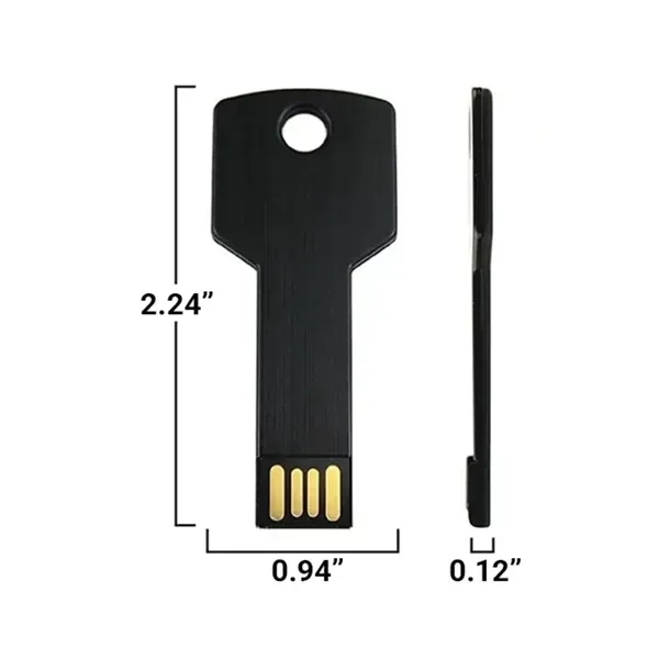 32GB Metal Keychain USB Flash Drive - Creative Design 8
