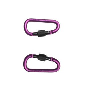 Reliable Aluminum Carabiner With Screw Lock For Secure Attachment 10