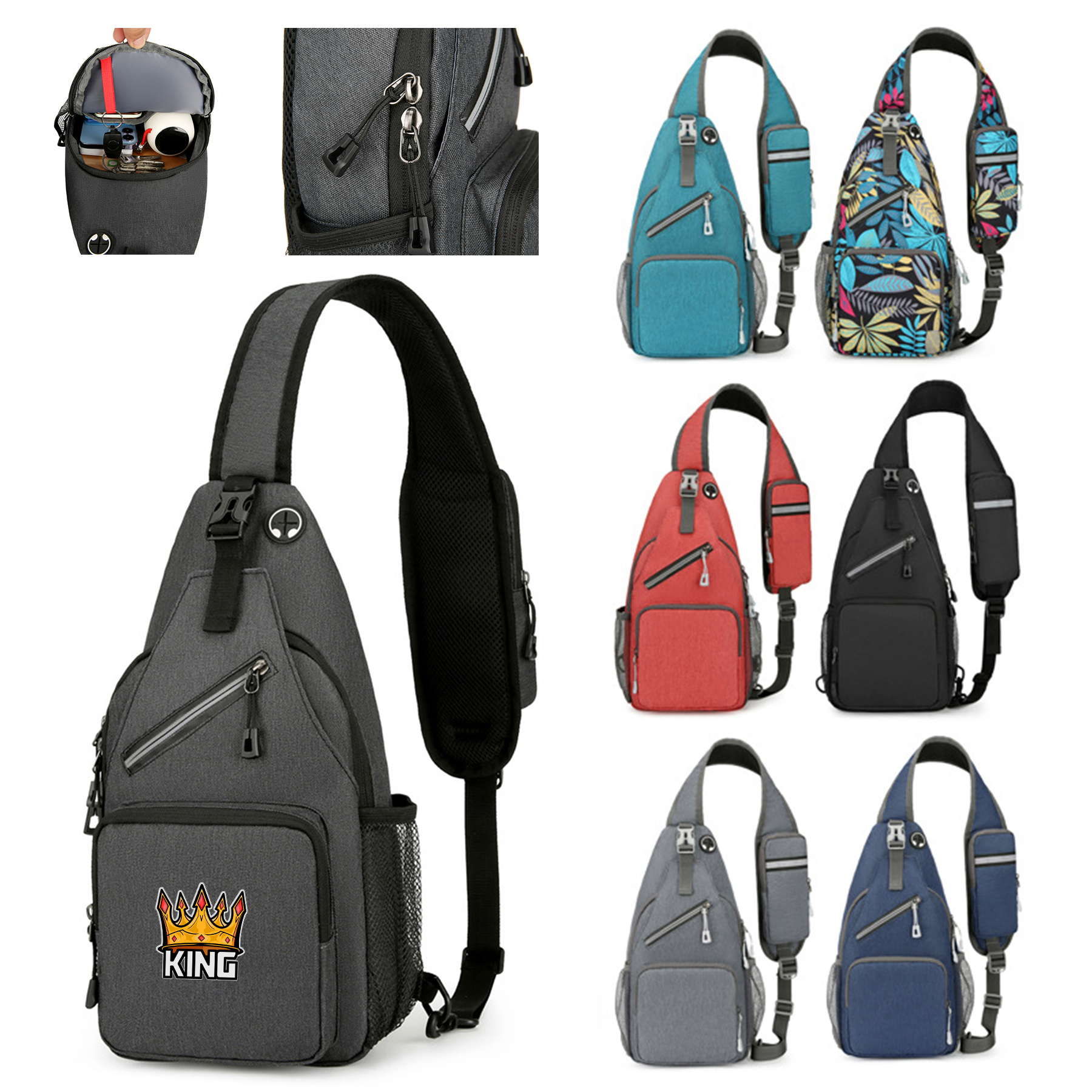 Crossbody Sling Backpack 1