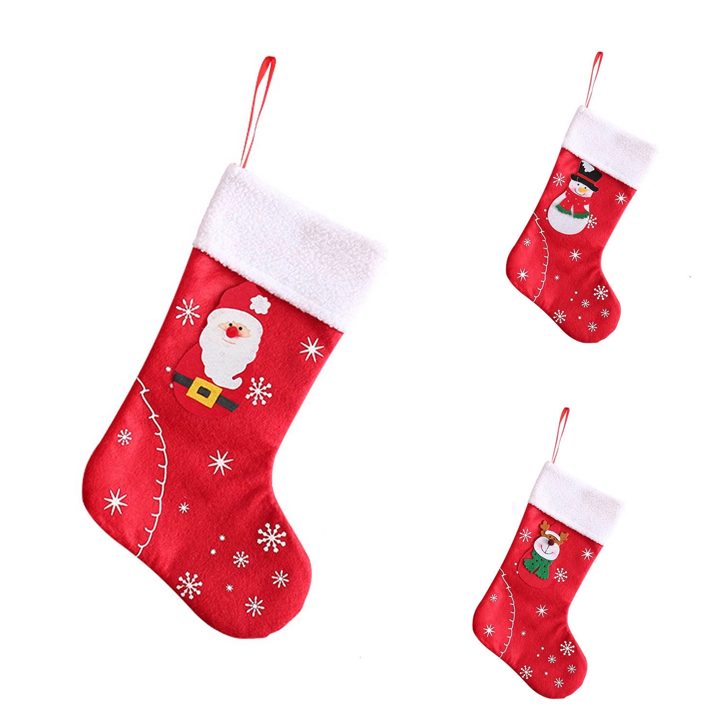 Large Christmas Stocking Sack Gift Bag 2