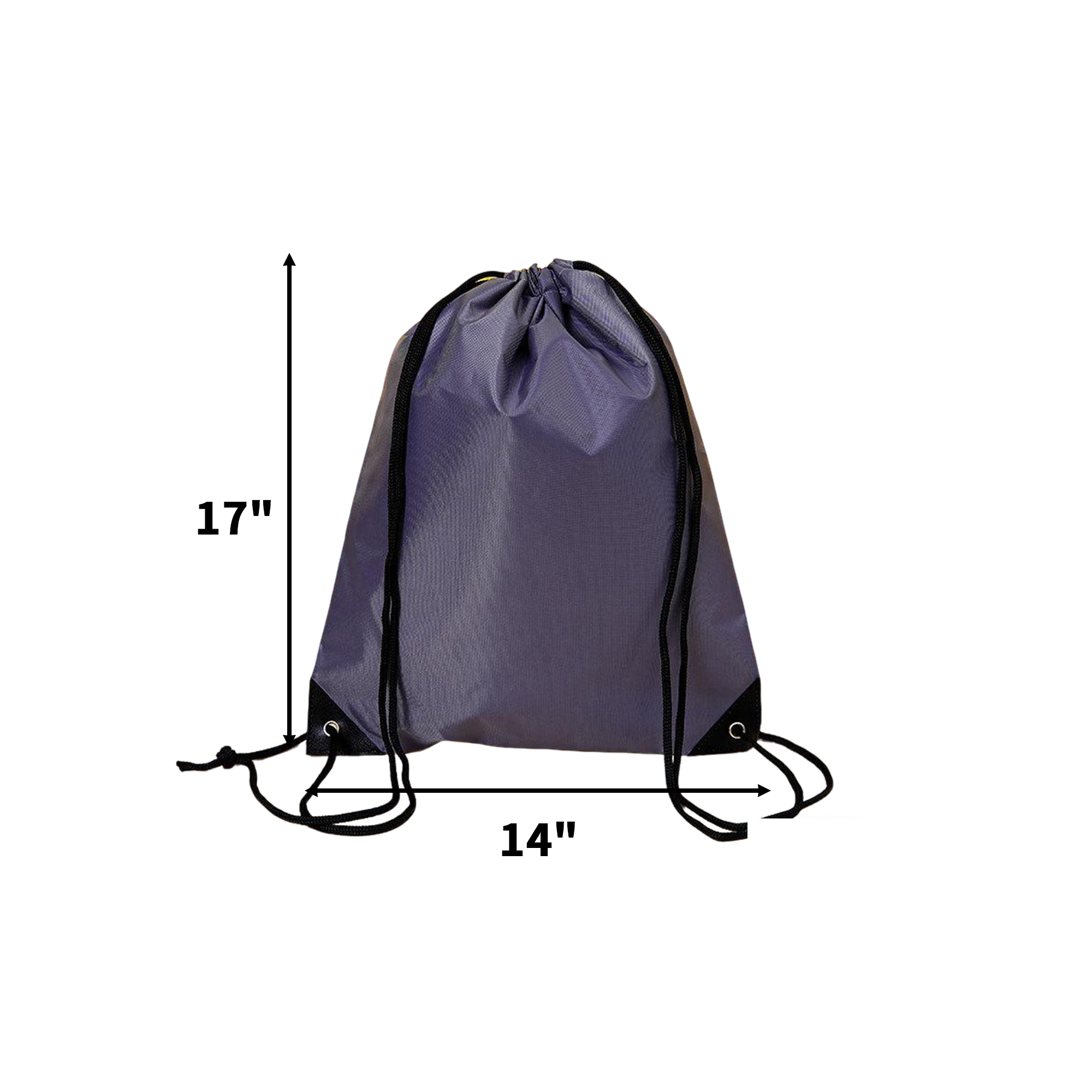 210D Nylon Drawstring Sack With Reinforced Corners 18