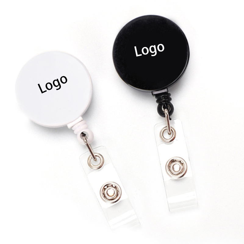 Retractable Badge Reel with Metal Clip 6