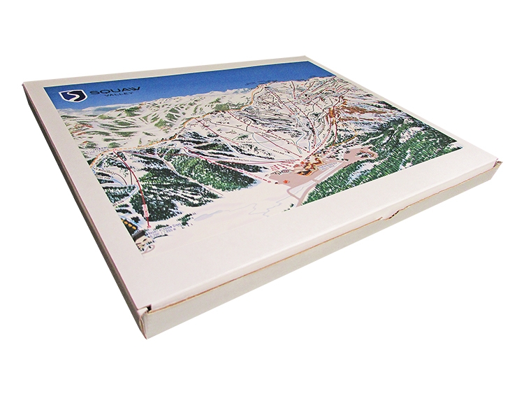 16 7/16" x 13-3/4" x 1" - E-Flute Inside Tuck Box 2