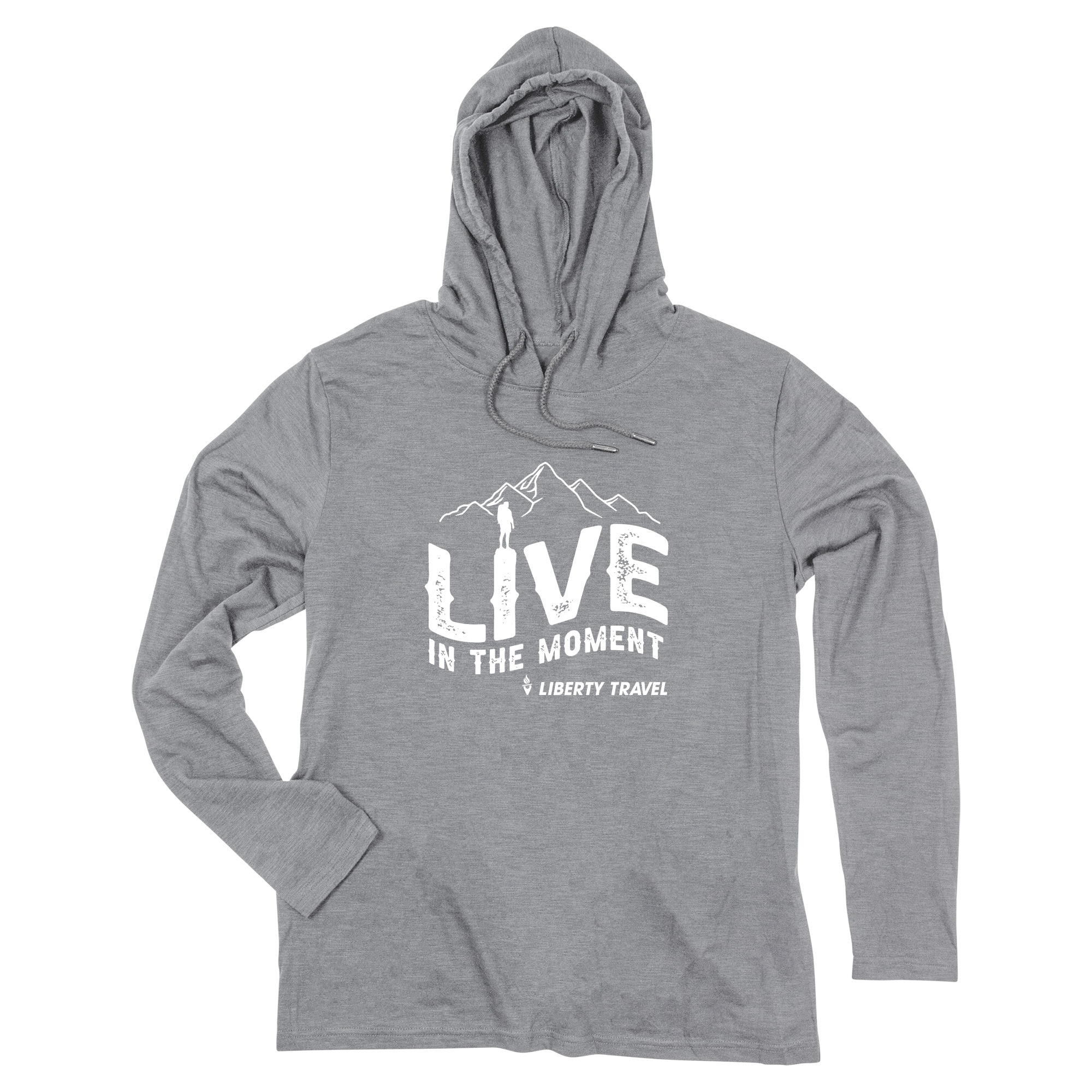 ACE Adult Long Sleeve Slub Hooded T-Shirt 11